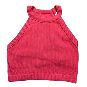 Aerie Real Good Pink Crop-Top/bra (Medium)